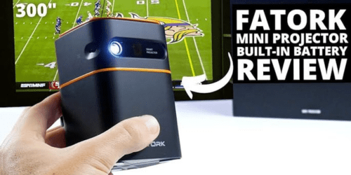 Fatork Pocket Monster Projector: Movie Magic in Your Hands!