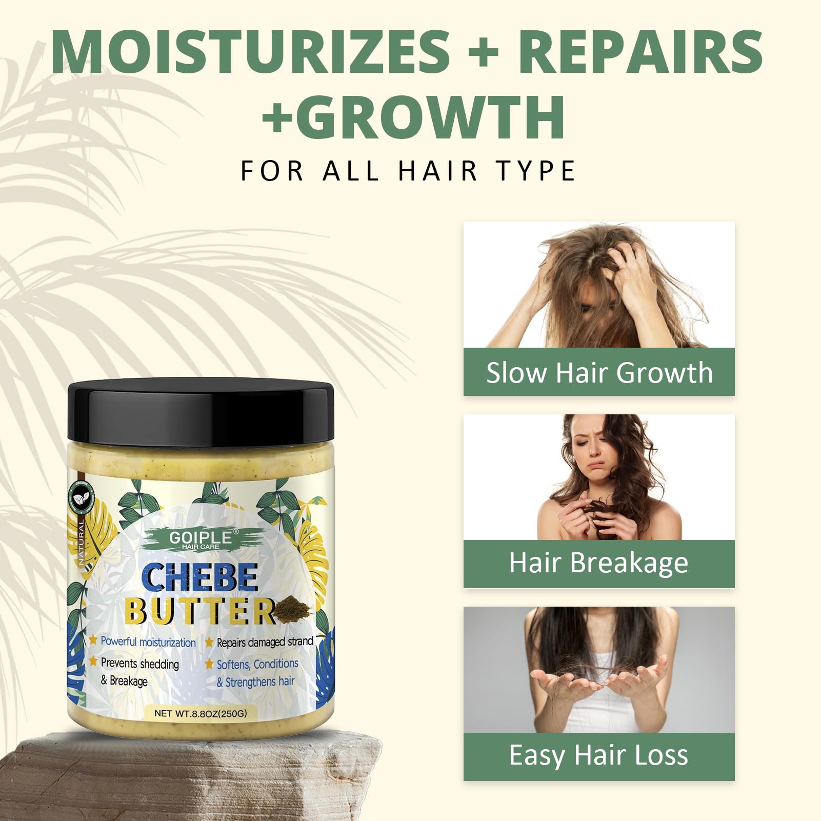 Chebe Butter: Revitalize and Strengthen Your Hair with Deep Moisturization