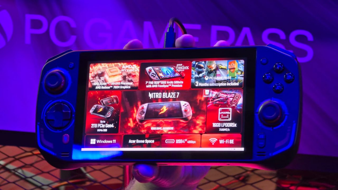 Acer Nitro Blaze 7: Console-Quality Gaming in the Palm of Your Hand