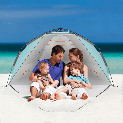 FBSPORT Beach Tent: Comfort-Sun Protection for Your Beach Days!