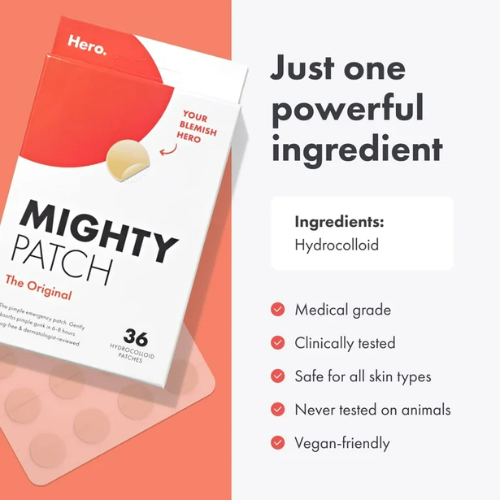 The Mighty Patch Original: Your Go-To Solution for Overnight Pimple Relief