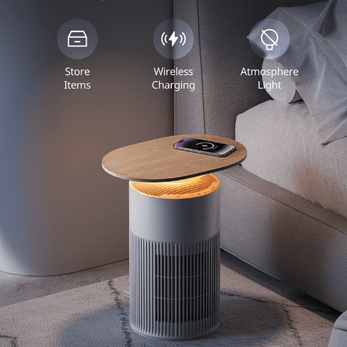 SwitchBot Air Purifier: Smart Control and 360° Air Circulation