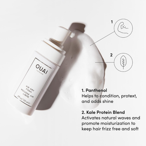 Ouai Air Dry Foam: Ultimate Solution for Effortless, Heat-Free Waves