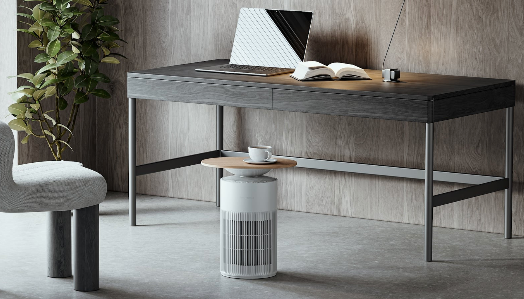 SwitchBot Air Purifier: Smart Control and 360° Air Circulation